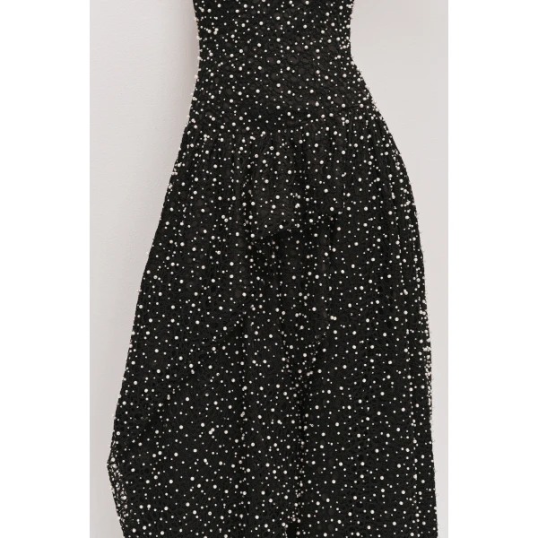 Aje Regina Pearl Gown, view 5