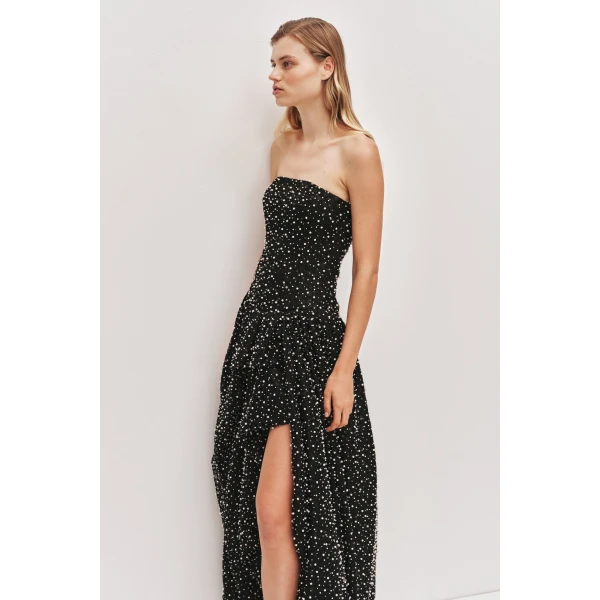 Aje Regina Pearl Gown, view 6