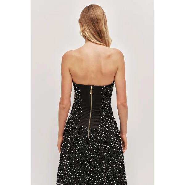 Aje Regina Pearl Gown, view 7