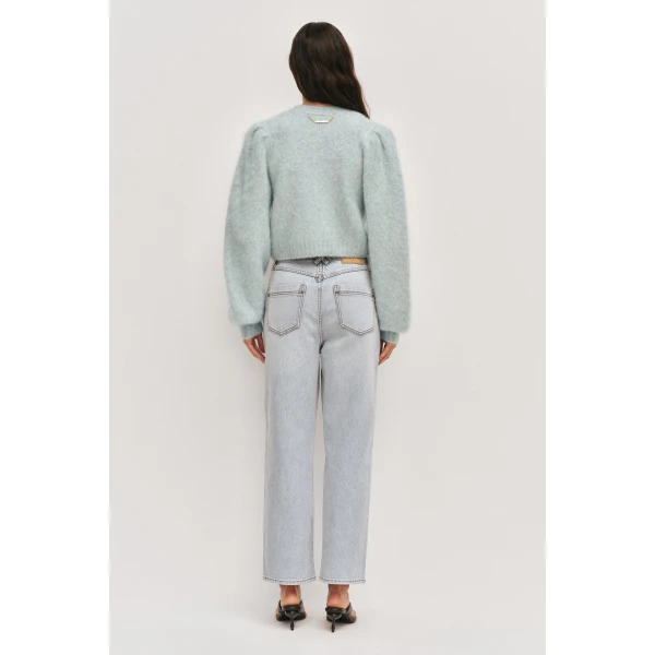 Aje Renee Fluffy Cardigan, view 6