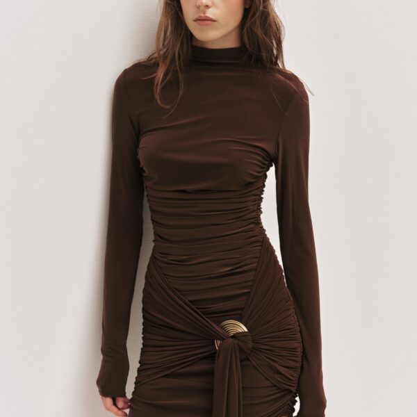 Aje Selah Jersey Mini Dress, view 5