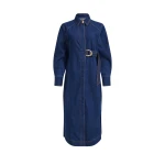 Aje Seren Denim Midi Dress