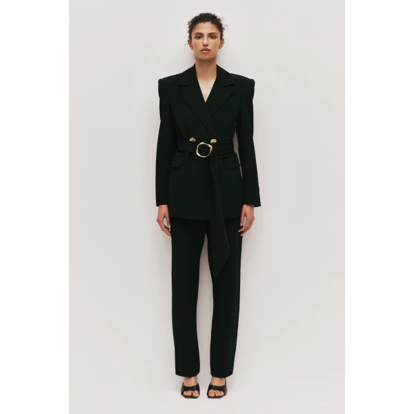 Aje Simone Lace Back Blazer, view 2