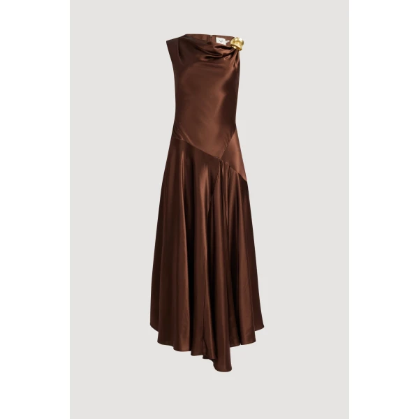 Aje Siren Midi Dress, view 3