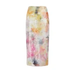 Aje Sybilla Sequin Midi Skirt