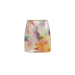 Aje Sybilla Sequin Mini Skirt