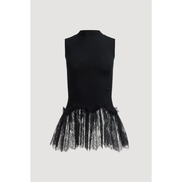 Aje Thalia Knit Top, view 3