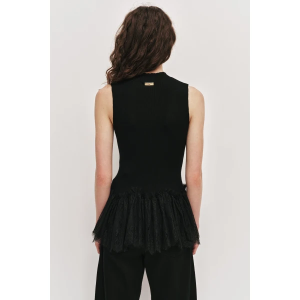 Aje Thalia Knit Top, view 5