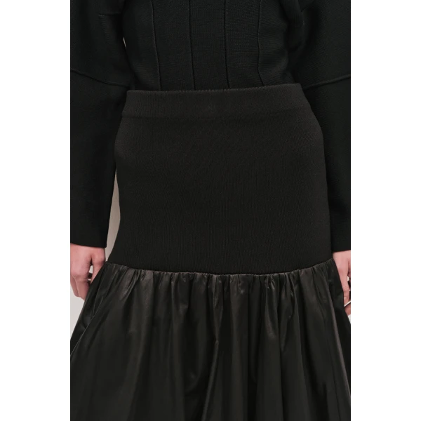 Aje Venetia Knit Midi Skirt, view 5