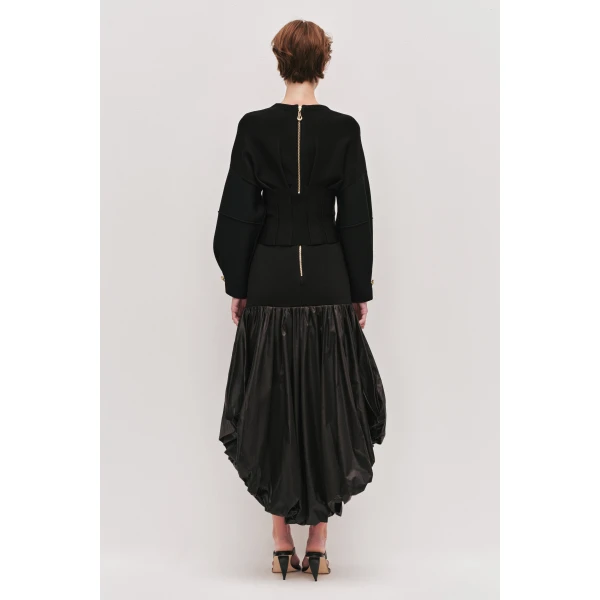 Aje Venetia Knit Midi Skirt, view 7