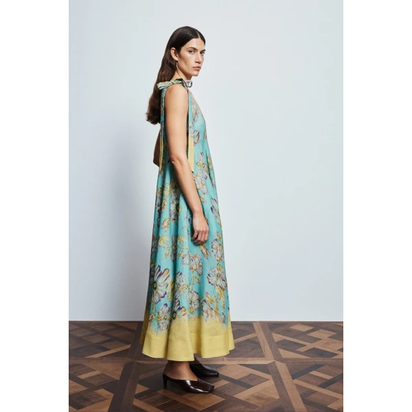 Alemais Jerry Ballet Midi Dress, view 3