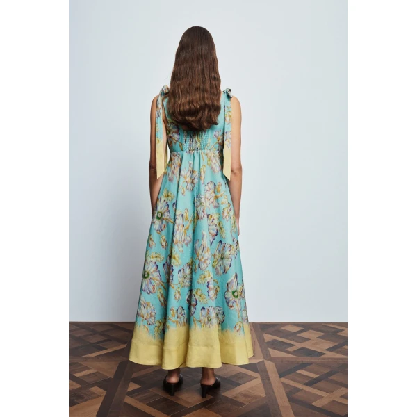 Alemais Jerry Ballet Midi Dress, view 4