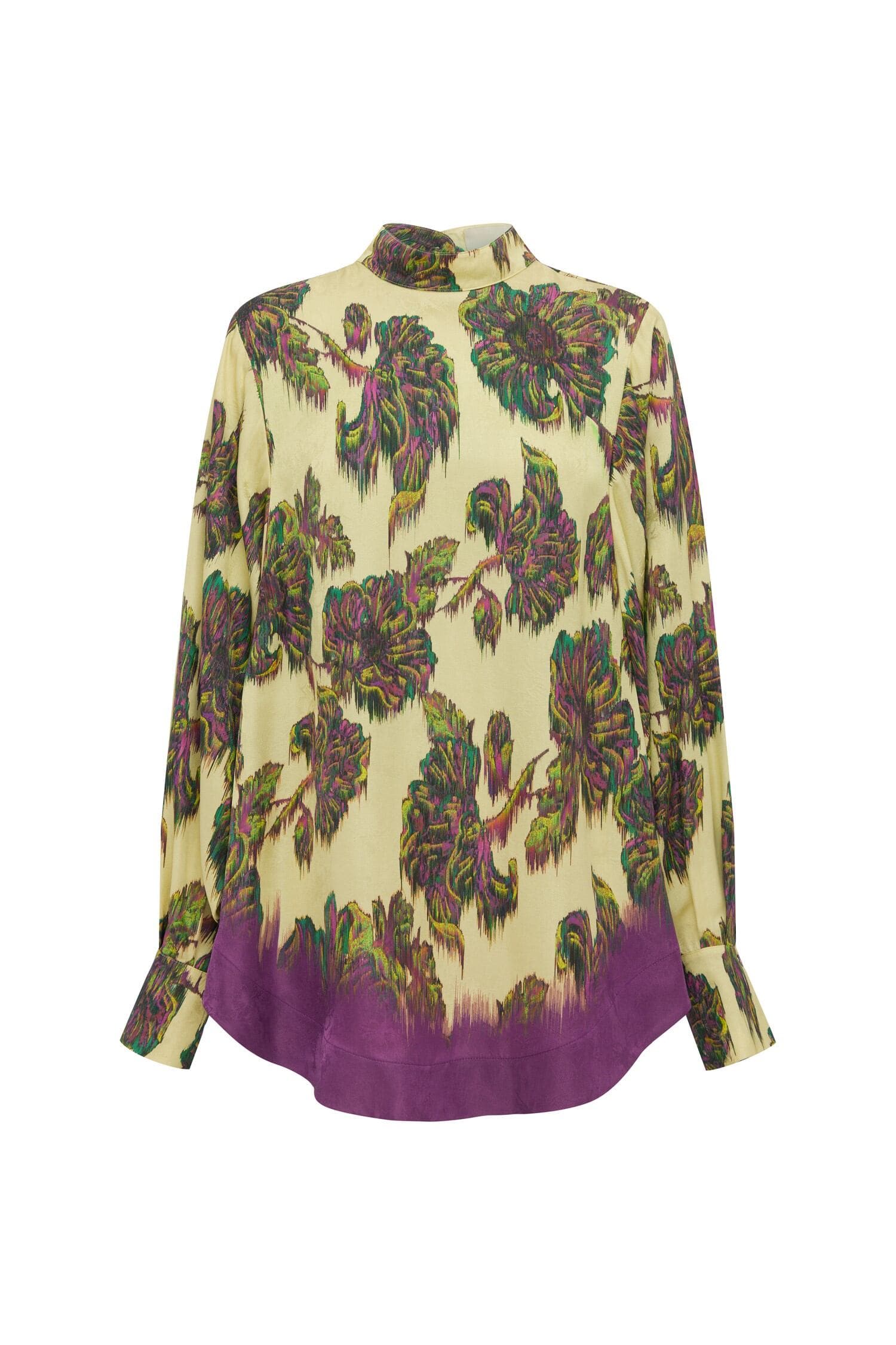 Alemais Jerry Top  Sustainable Tops with Alémais print -  Luxury Handbags Australian Designer