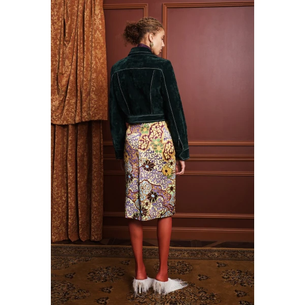 Alemais Joanna Embellished Skirt, view 4