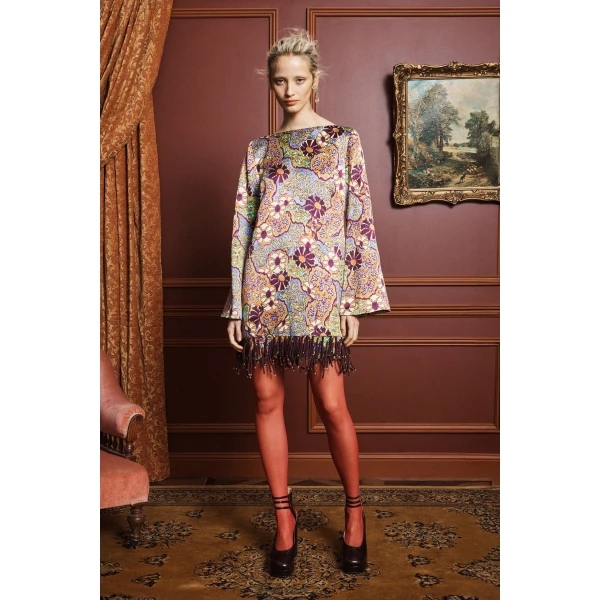 Alemais Joanna Mini Dress, view 2