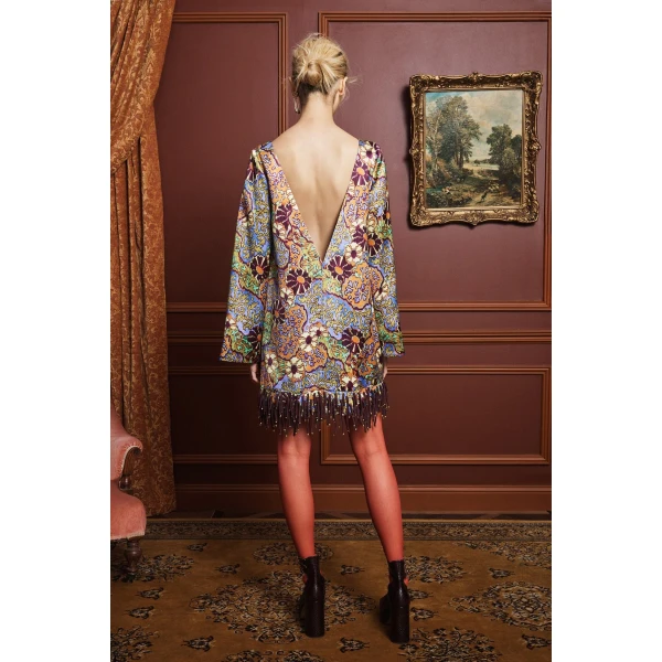Alemais Joanna Mini Dress, view 4