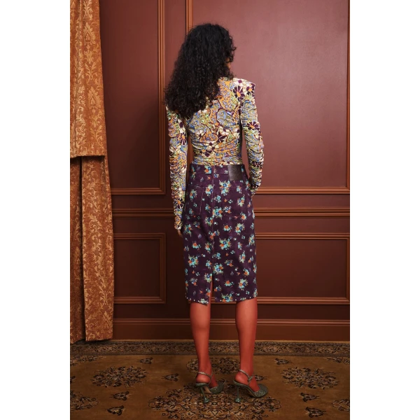 Alemais Joanna Ruched Top, view 4