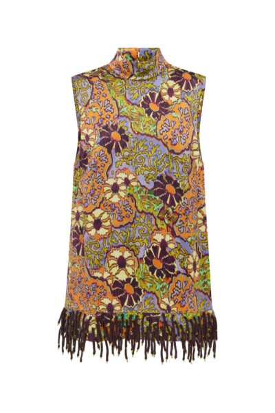 Alemais Joanna Top  Sustainable Tops with Alémais print -  Luxury Handbags Australian Designer