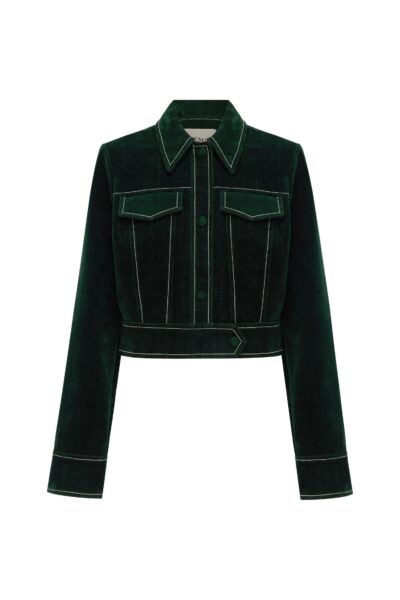 Alemais Johnny Jacket  Sustainable Jackets with Alémais print -  Luxury Handbags Australian Designer