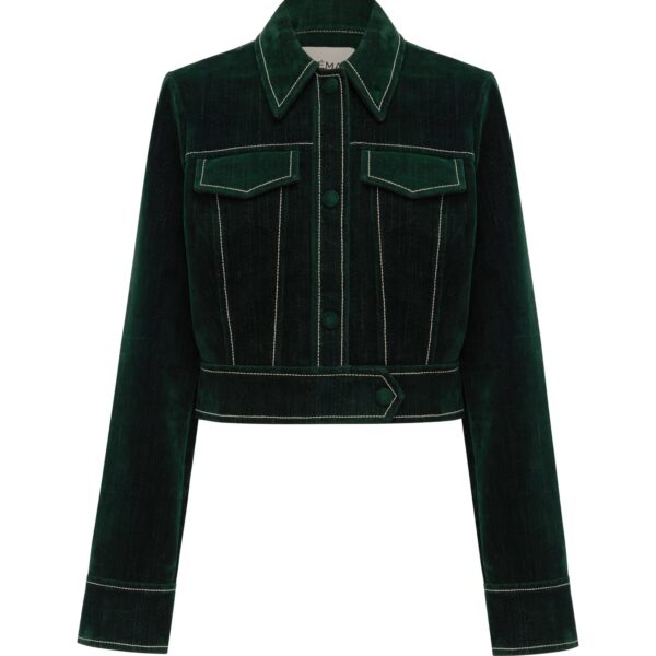 Alemais Johnny Jacket  Sustainable Jackets with Alémais print -  Luxury Handbags Australian Designer