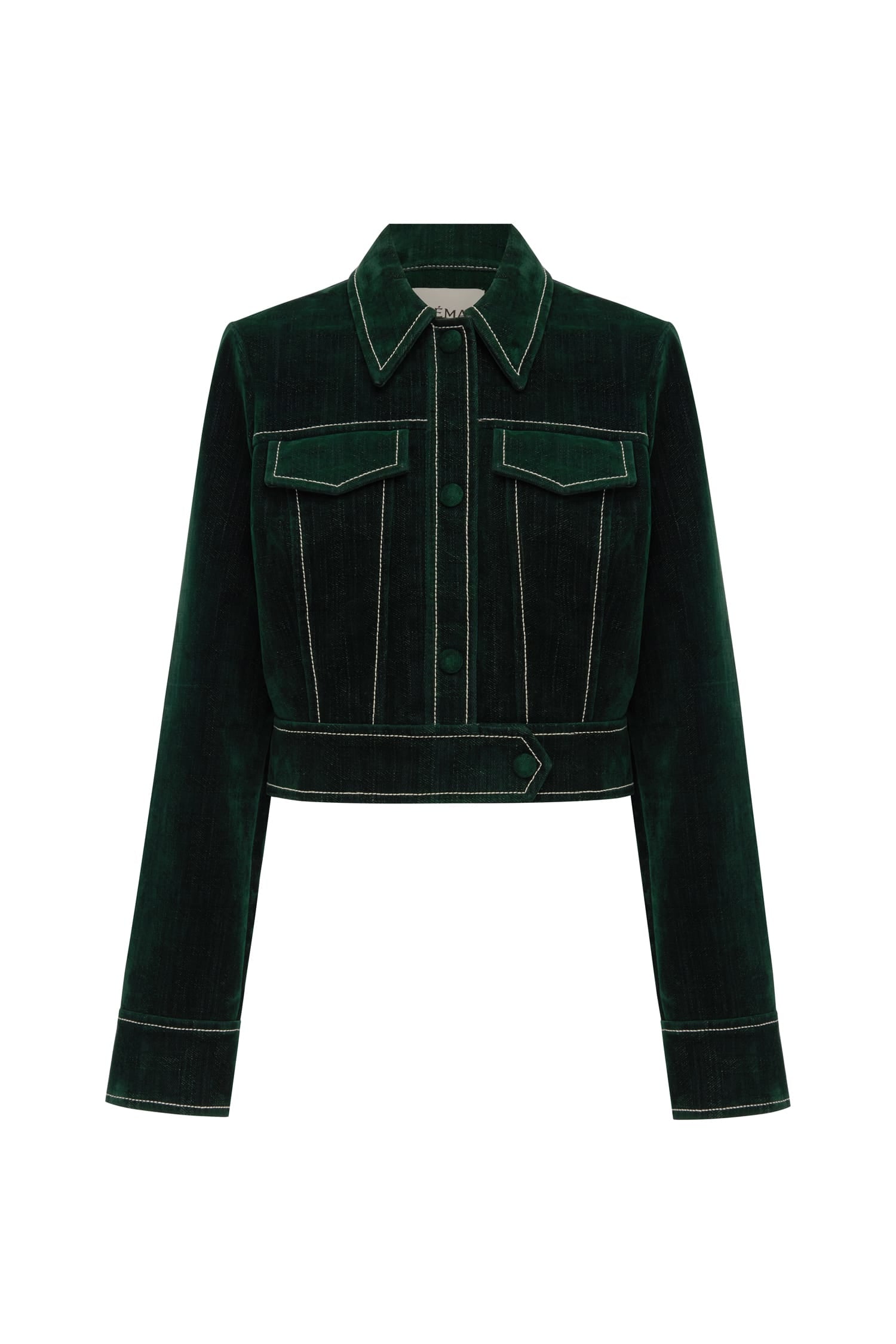 Alemais Johnny Jacket  Sustainable Jackets with Alémais print -  Luxury Handbags Australian Designer