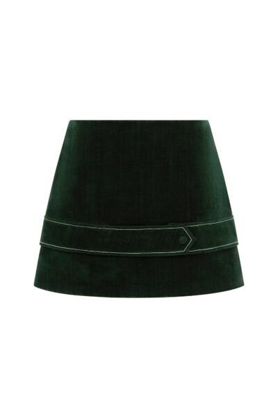 Alemais Johnny Skirt  Sustainable Skirts with Alémais print -  Luxury Handbags Australian Designer