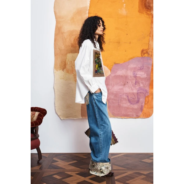 Alemais Limelight Embellish Shirt, view 3
