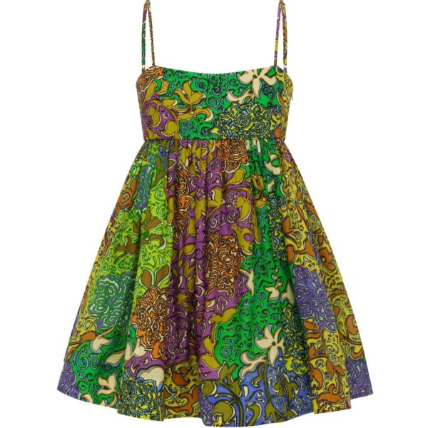Alemais Marnie Mini Dress  Sustainable Dresses with Alémais print -  Luxury Handbags Australian Designer