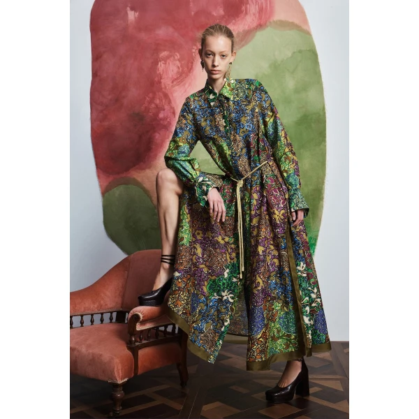 Alemais Marnie Shirtdress Dress, view 2