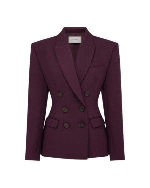 alex perry wool suiting blazer
