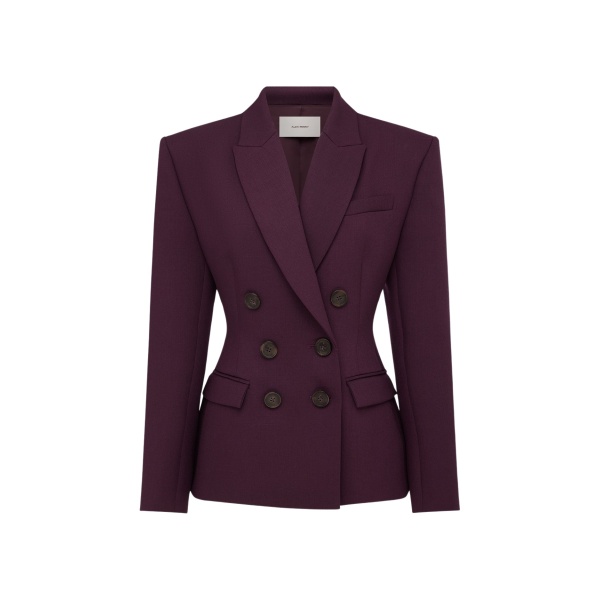 alex perry wool suiting blazer