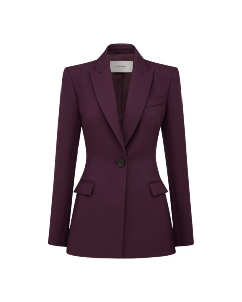 alex perry wool suiting blazer