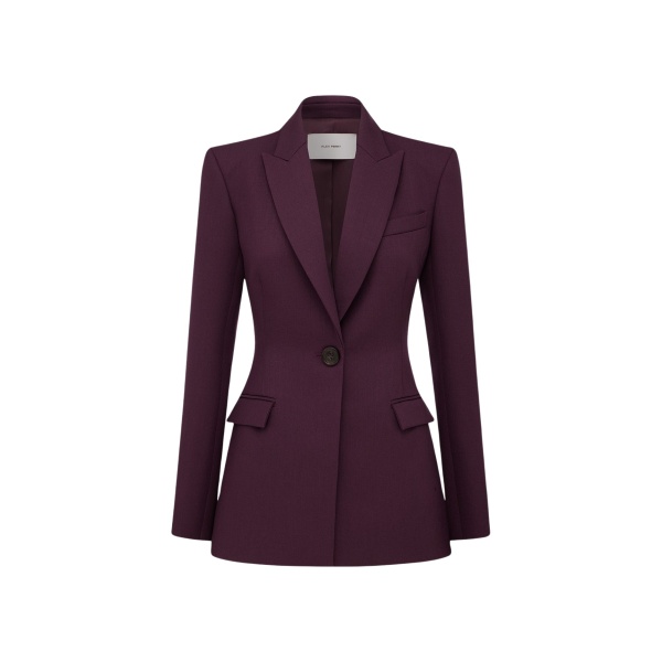 alex perry wool suiting blazer