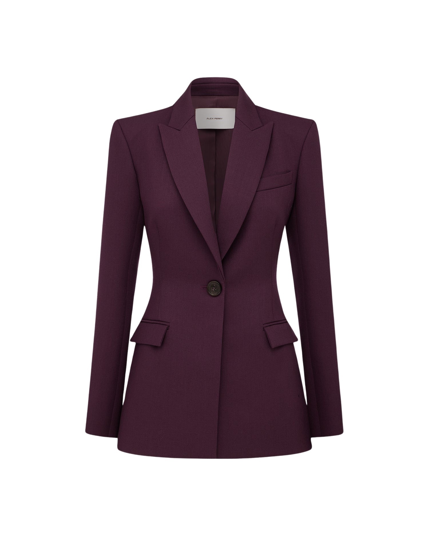 alex perry wool suiting blazer