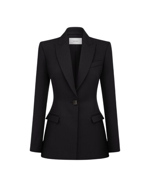 alex perry wool suiting blazer