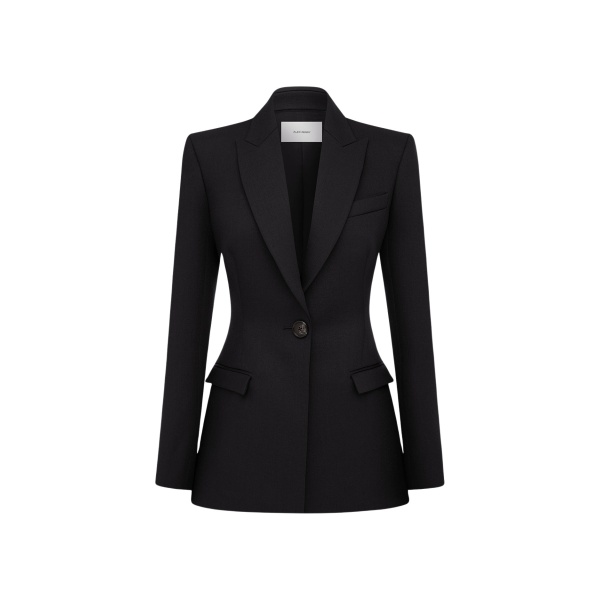 alex perry wool suiting blazer