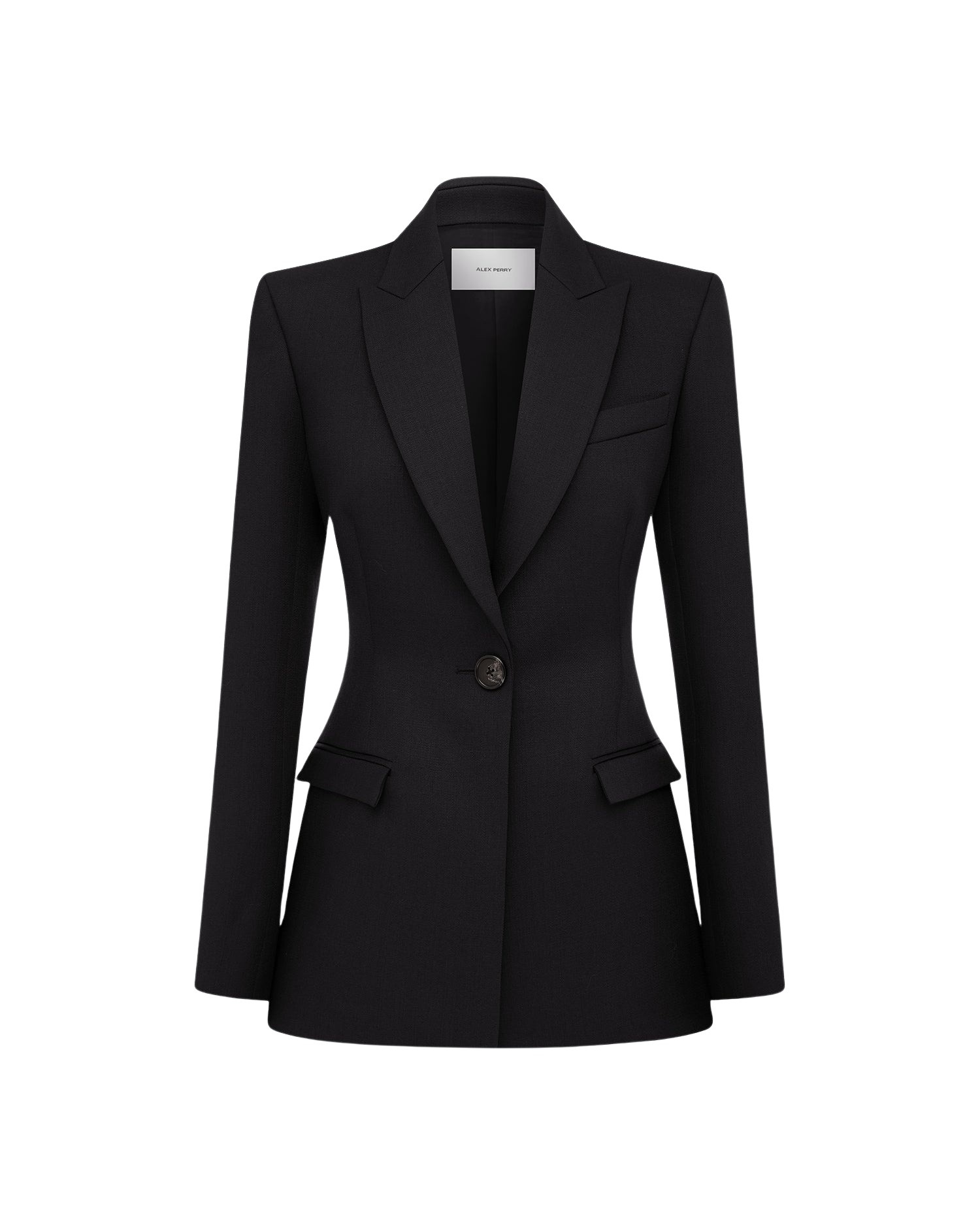 alex perry wool suiting blazer
