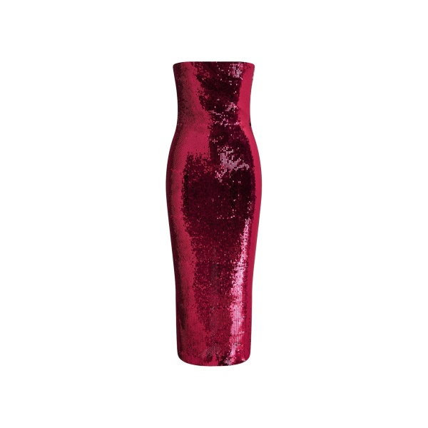 alex perry sequin mesh midi dress