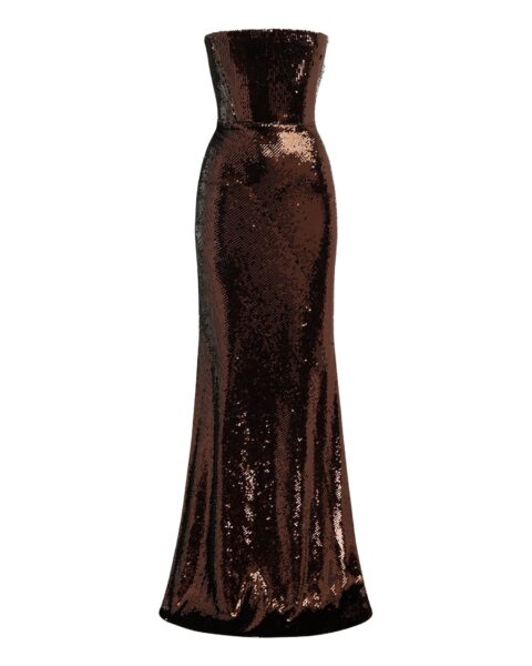 alex perry sequin mesh gown