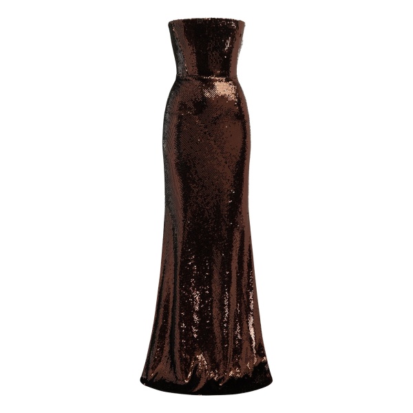 alex perry sequin mesh gown