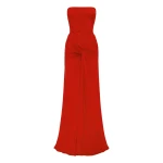 Alex-Perry-Strapless-Twist-Gown-in-Jersey-Scarlet94994_nobg Alex Perry Strapless Twist Gown in Jersey, Scarlet