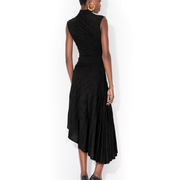 Alaia Asymetric Wool Dress, view 3