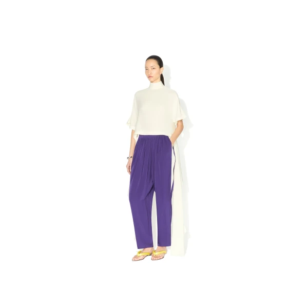 Alaïa Asymmetric Cady Top - ALAÏA Tops - Laser Cut Luxury - Shop at Luxury Shoes 