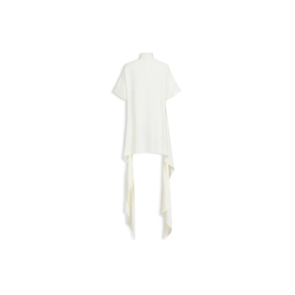 Alaïa Asymmetric Cady Top - ALAÏA Tops - Laser Cut Luxury - Shop at Luxury Shoes 