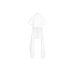 Alaia Asymmetric Cotton Jersey T Shirt