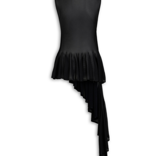 Alaia Asymmetric Godet Top, view 5