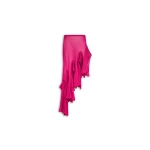 Alaia Asymmetric Leaf Godet Skirt