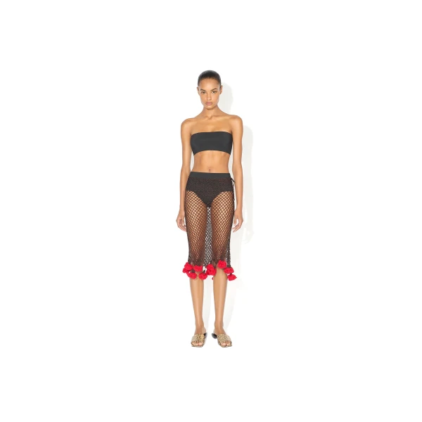 Alaïa Bandeau Bikini Set - ALAÏA Beachwear - Laser Cut Luxury - Shop at Luxury Shoes 