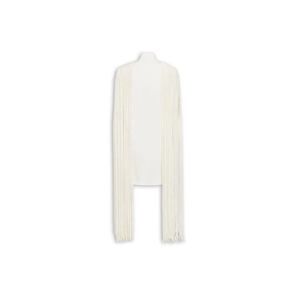 Alaïa Beaded Fringe Mini Dress - ALAÏA Dresses - Laser Cut Luxury - Shop at Luxury Shoes 