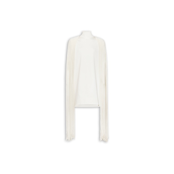 Alaïa Beaded Fringe Mini Dress - ALAÏA Dresses - Laser Cut Luxury - Shop at Luxury Shoes 